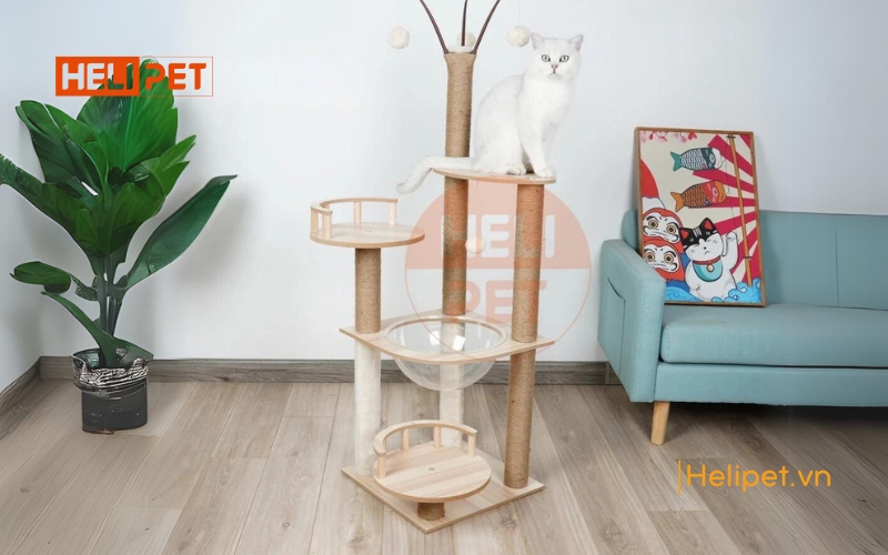 Nhà cây cho mèo HELIPET M023
