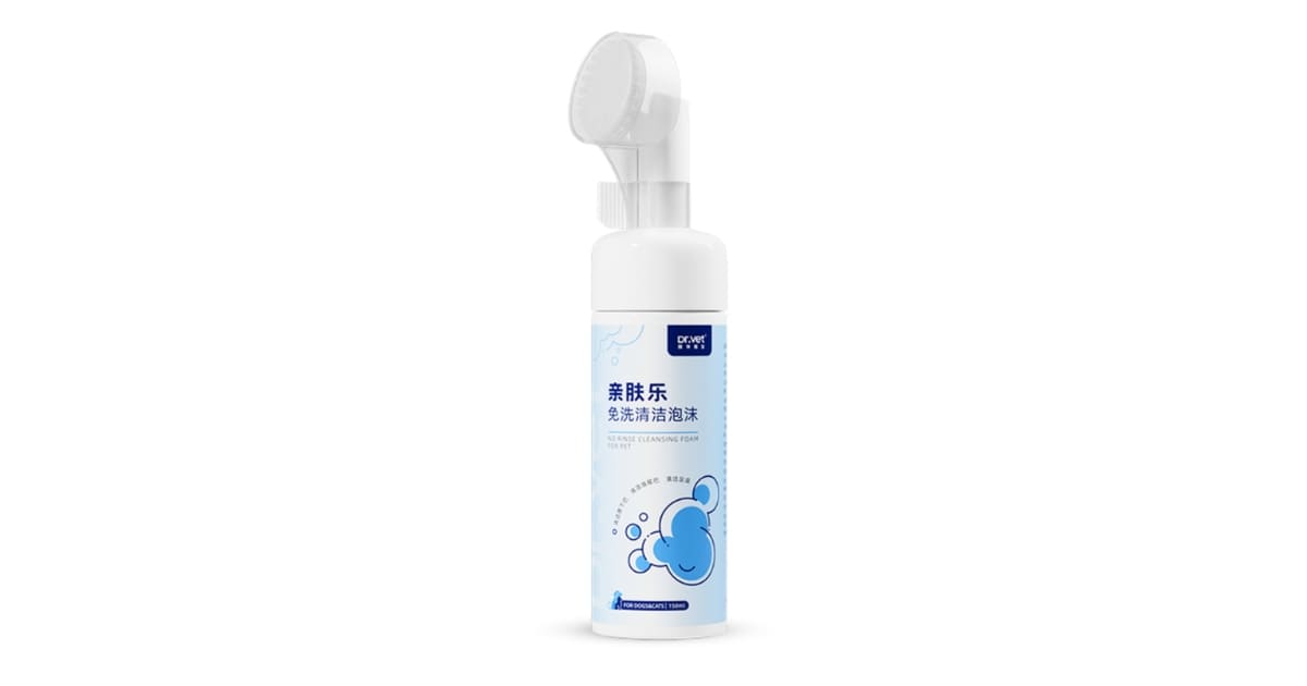 Bọt vệ sinh cằm chó mèo Dr.Vet