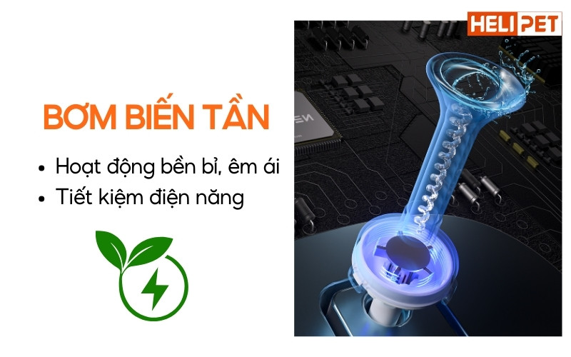 Máy lọc nước cho chó mèo HELIPET PURE 3
