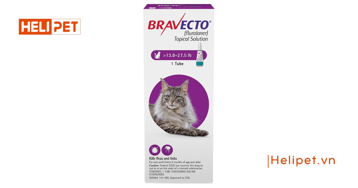 Thuốc trị ghẻ mèo Bravecto