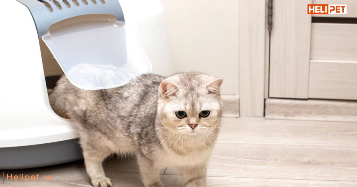 Mèo bị táo bón