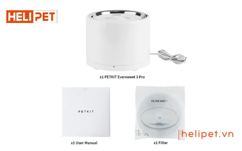 máy lọc nước cho chó mèo Petkit EverSweet 3 Pro (SOLO 6)