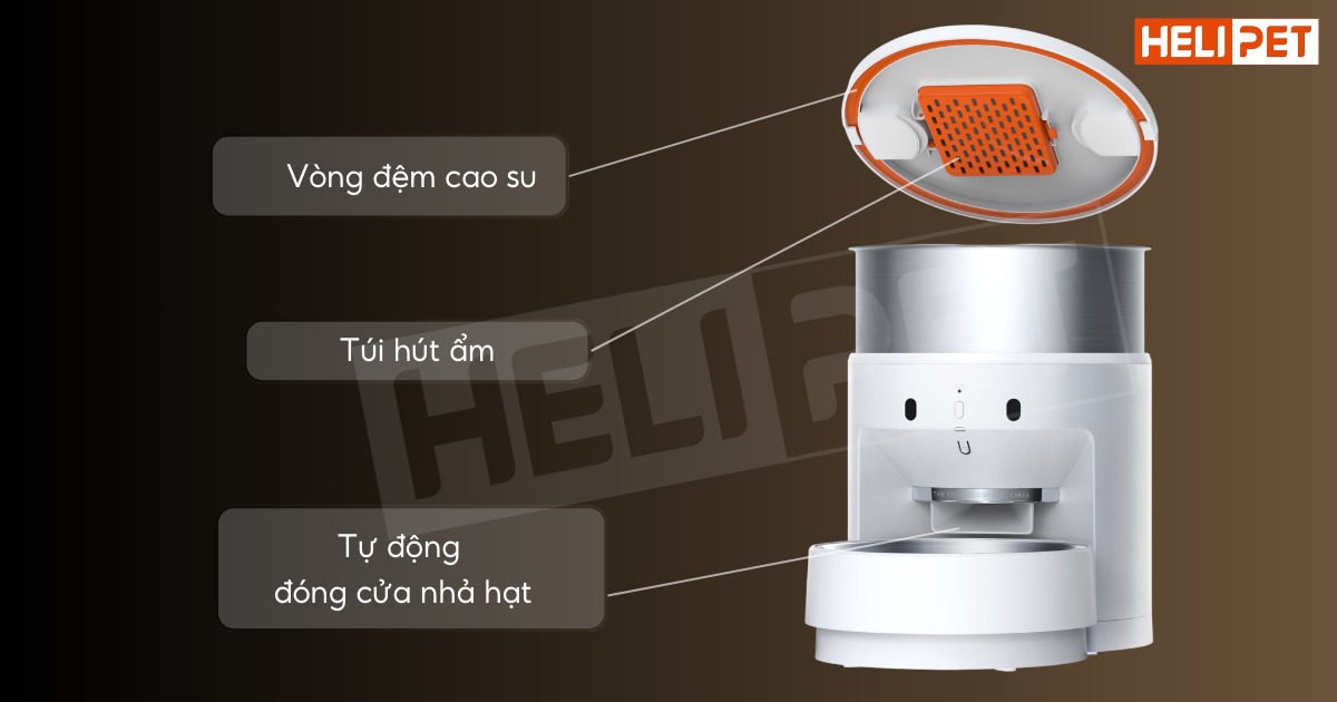 máy cho ăn tự động PETKIT Element 3 Infinity