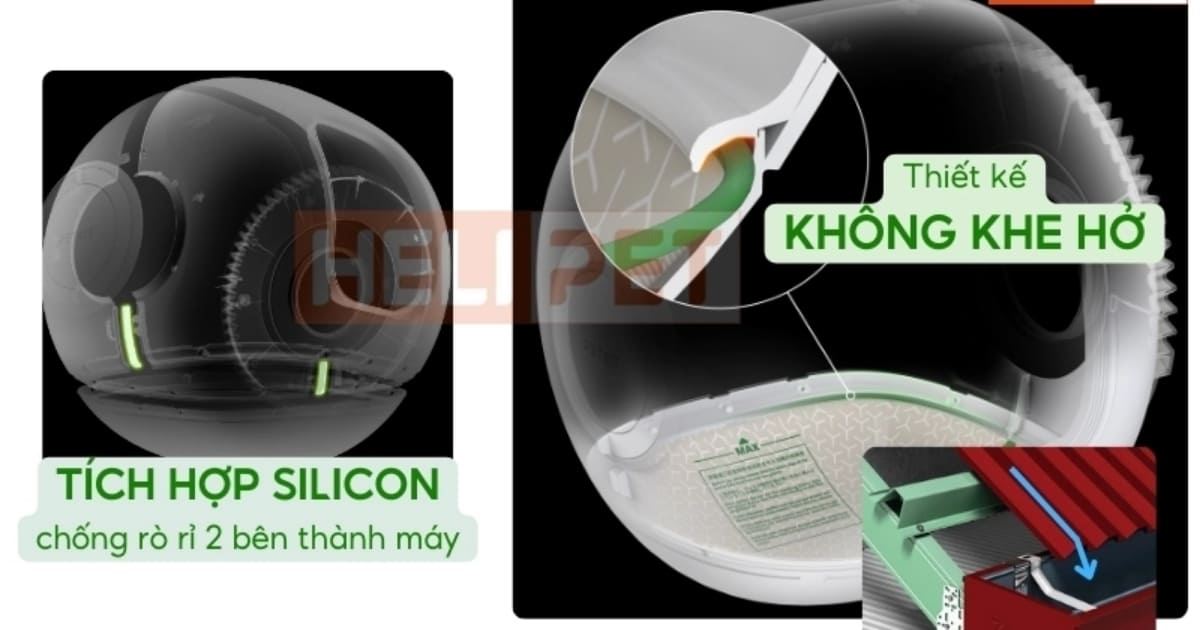 Petkit Pura Max 2 sở hữu điểm nâng cấp mang lại trải nghiệm sử dụng tốt hơn