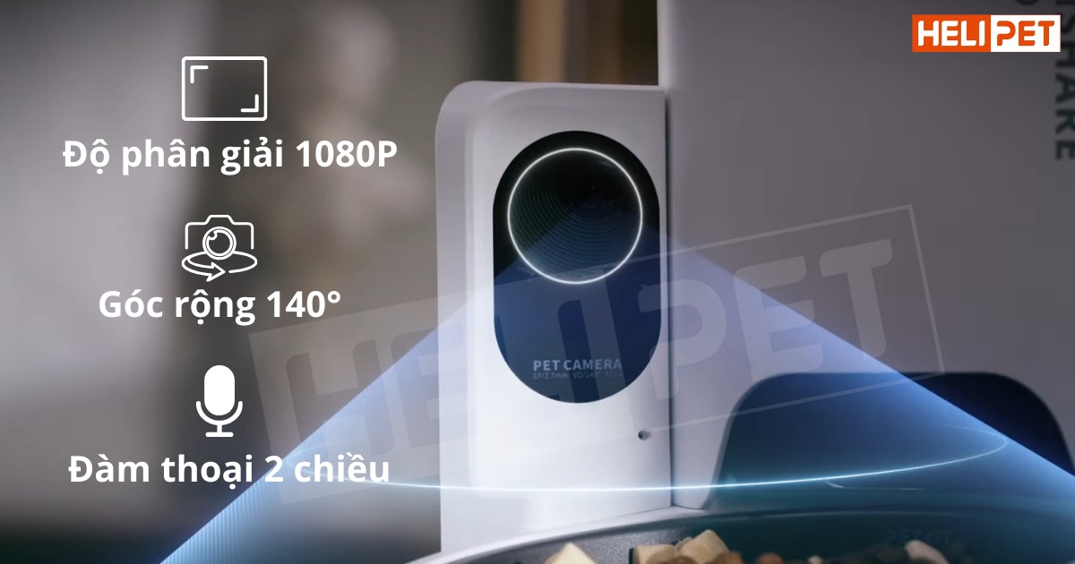 máy ăn có camera Petkit Solo YumShare