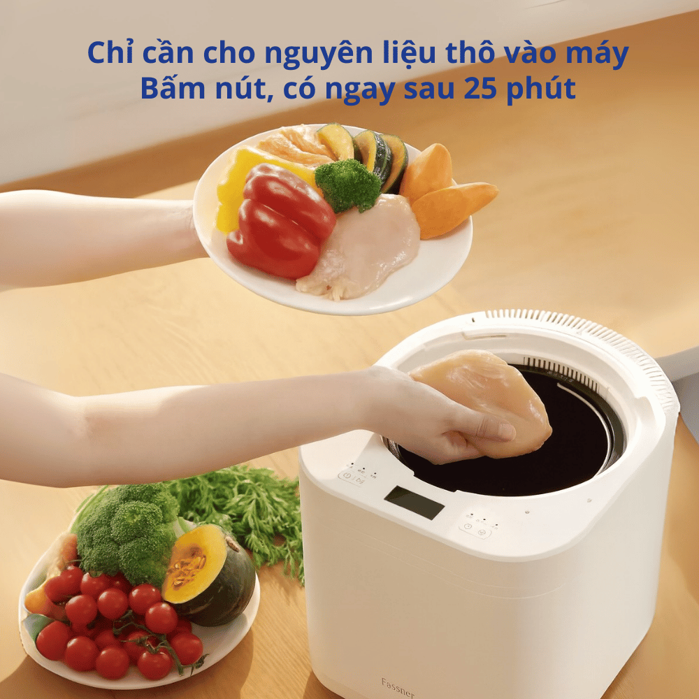 Máy làm pate tươi, thịt sấy cho chó mèo Fassner Pro thumbnail 3