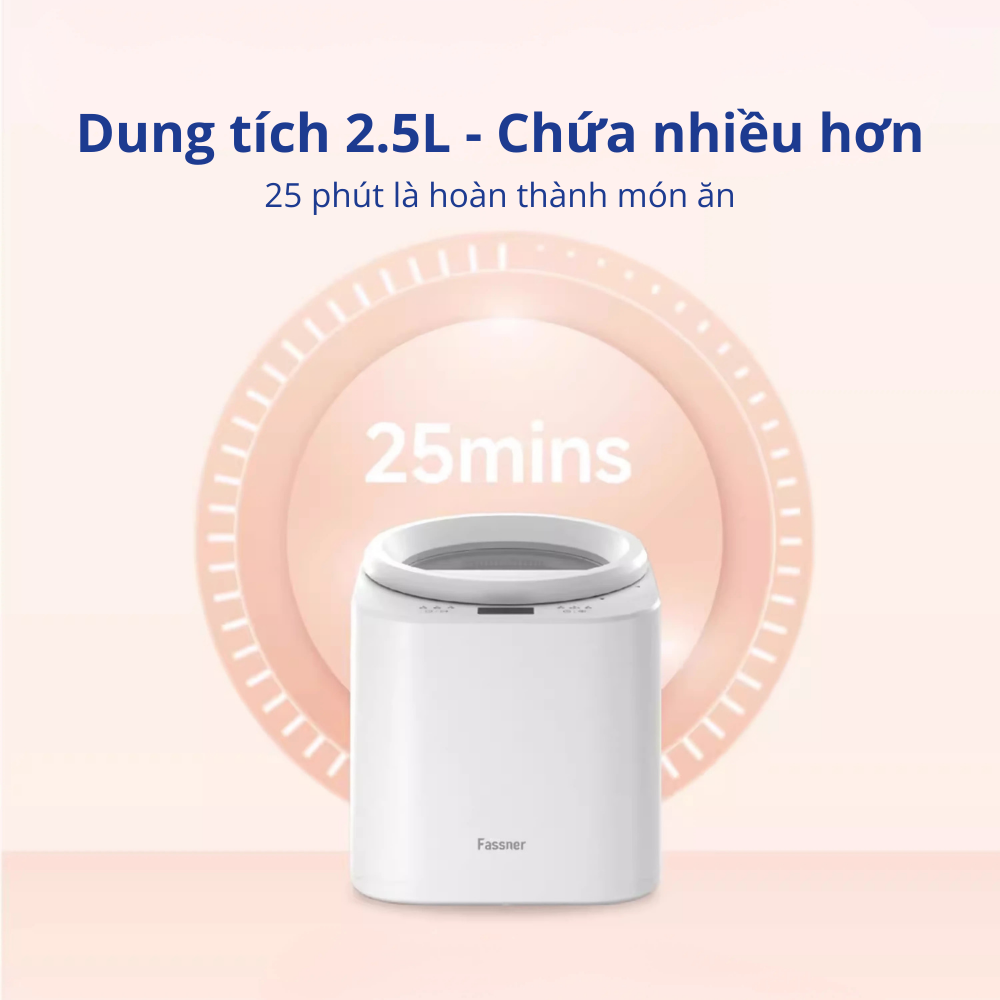 Máy làm pate tươi, thịt sấy cho chó mèo Fassner Pro - Image 4