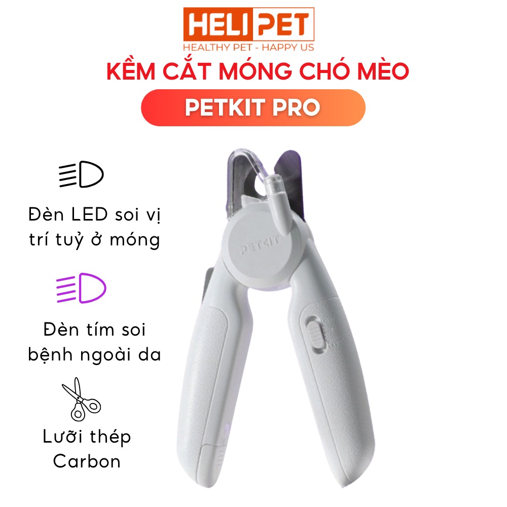 Kềm cắt móng chó mèo Petkit Pro