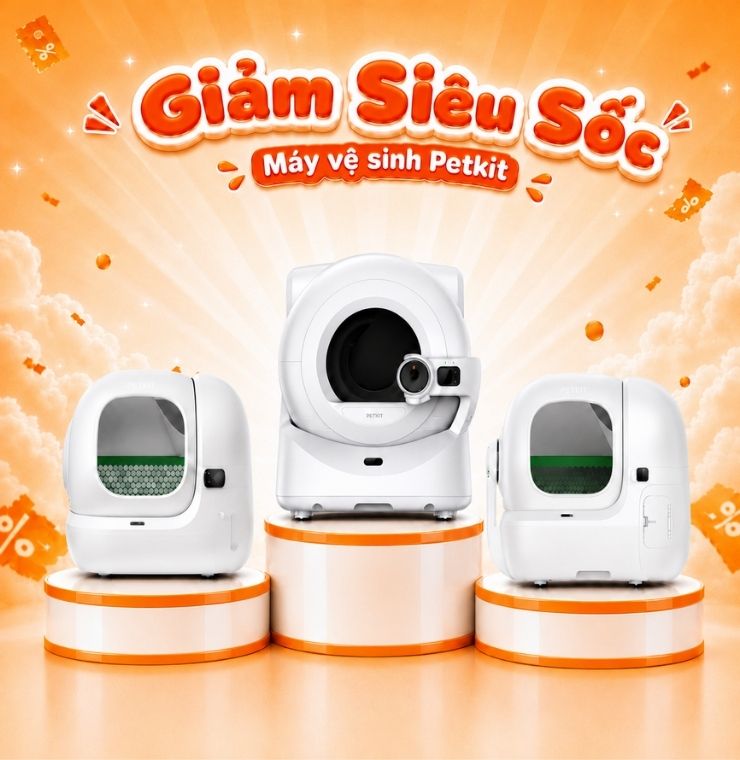 Máy dọn vệ sinh cho mèo