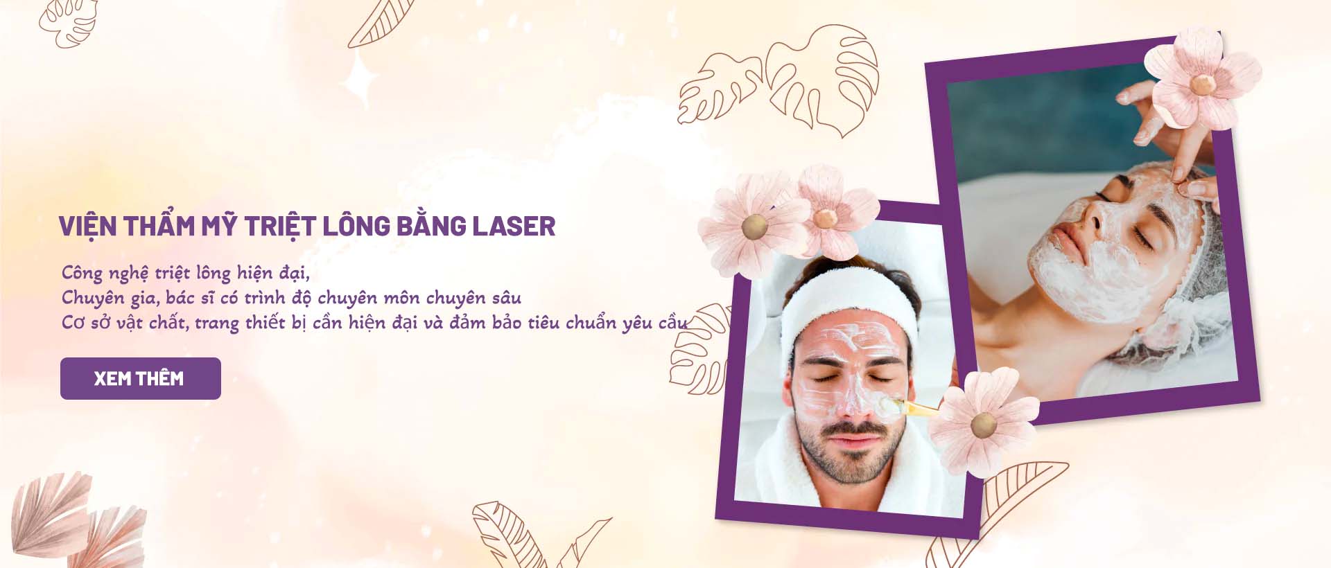 Viện thẩm mỹ triệt lông bằng laser