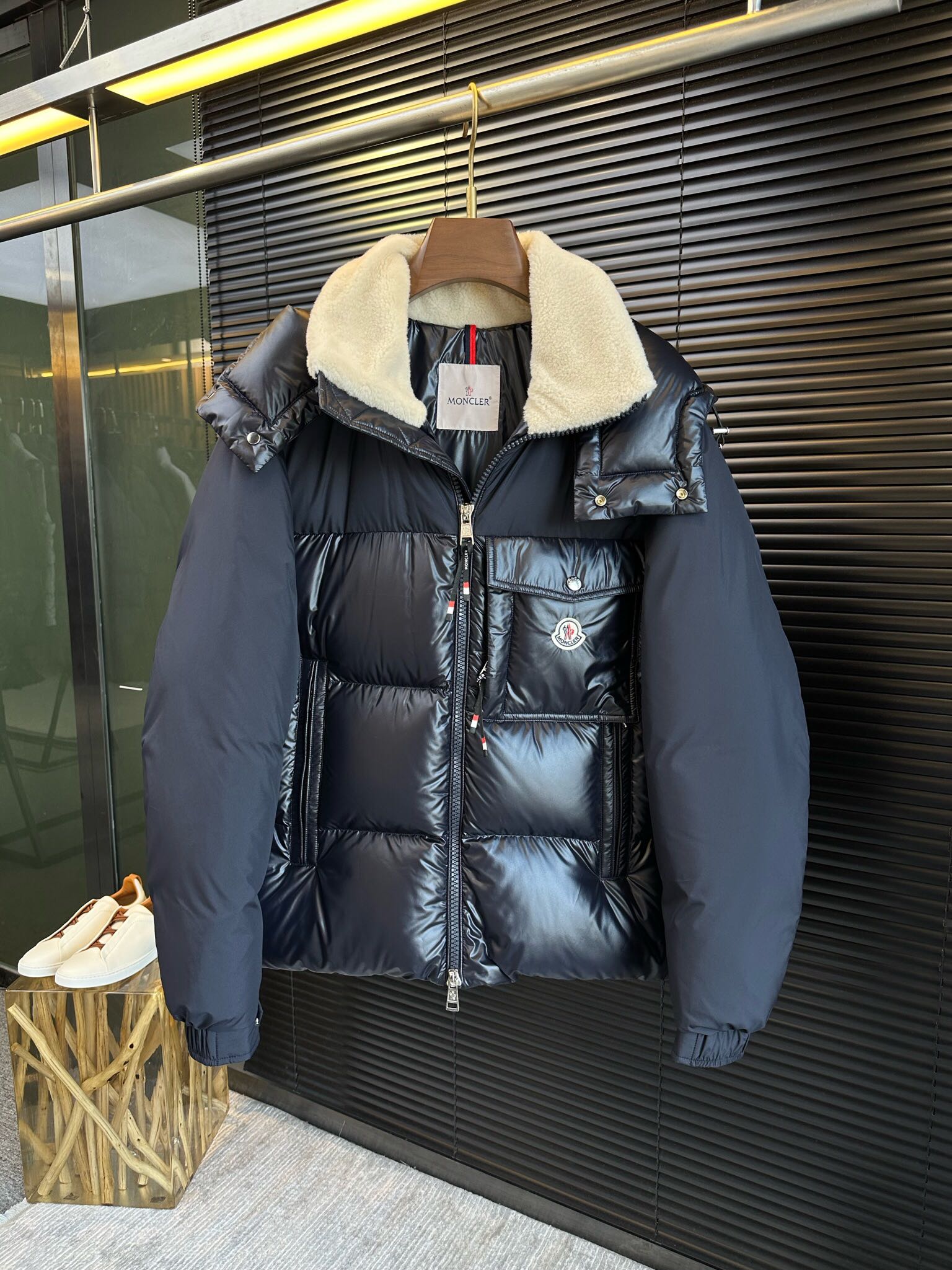 Moncler Bayuda hooded puffer jacket