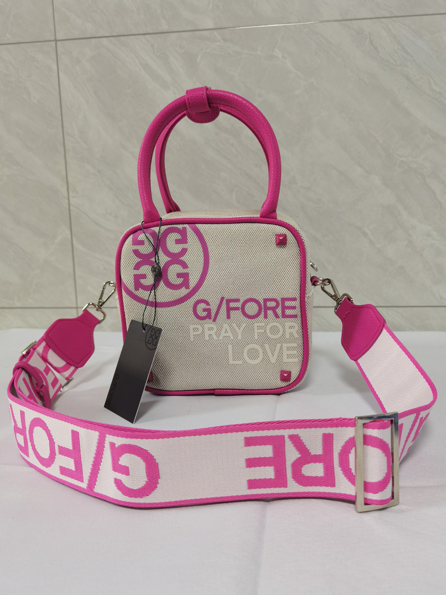 G/FORE 큐브백(크로스벨트포함)