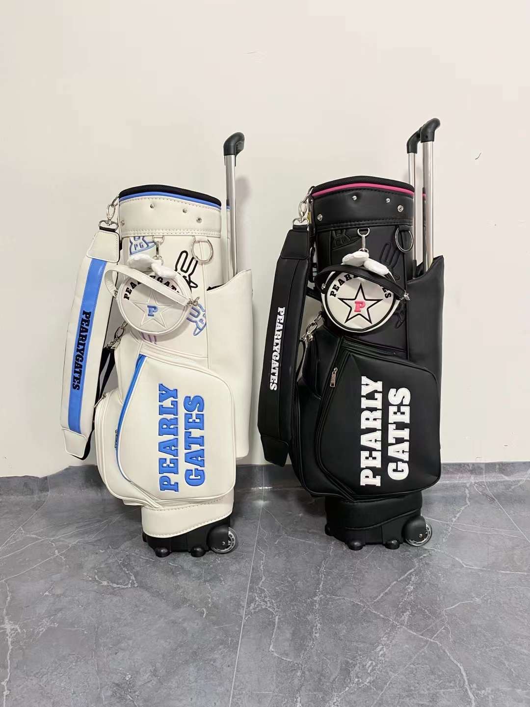 Pearly Gates New PG Golf Bag Wonme's Wheel Puller Golf Caddy Bag Rabbit Golf Bag