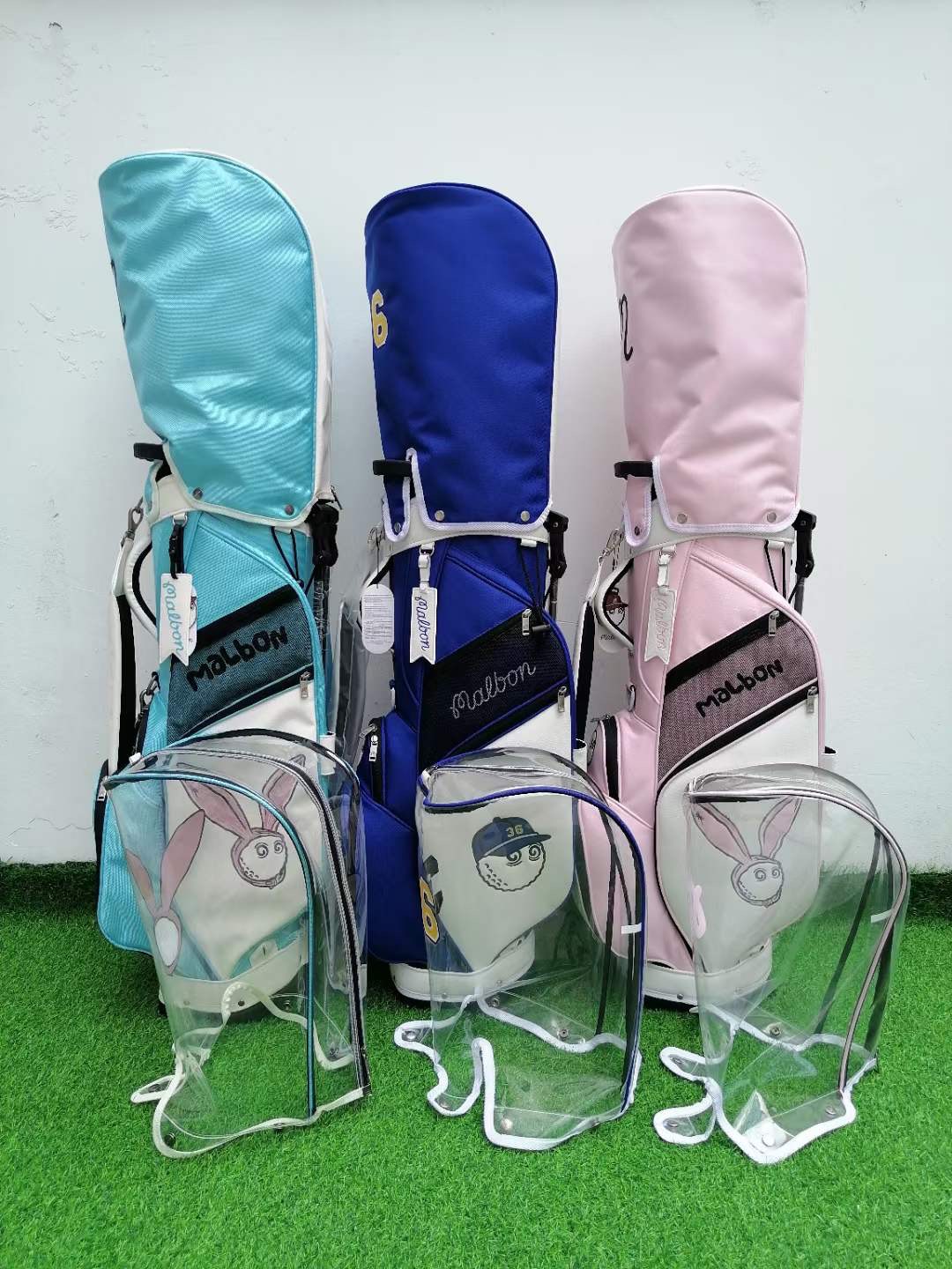 Malbon Rabbit Stand Golf Bag
