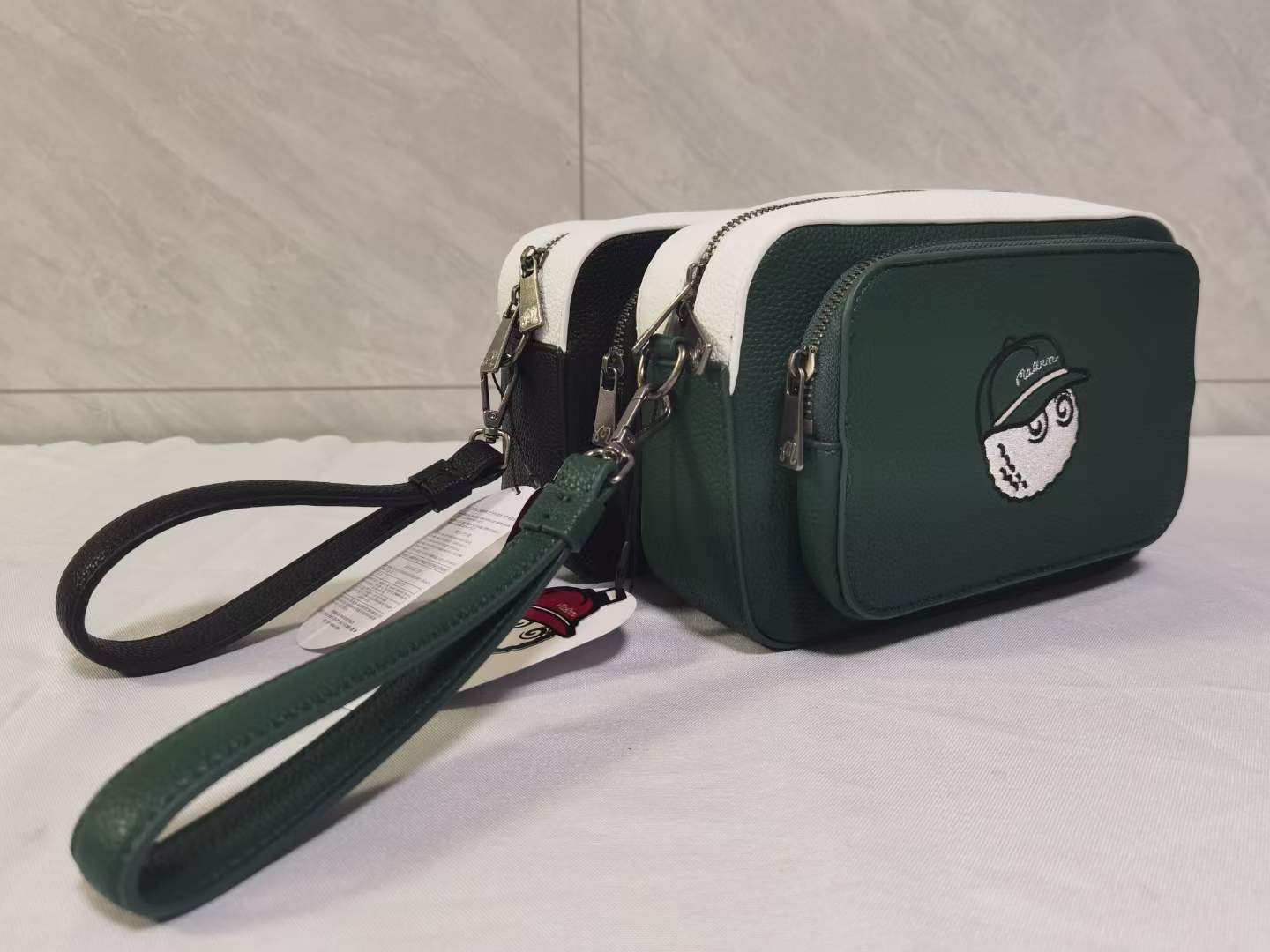 Malbon Golf 2022-23FW Unisex Street Style Plain Logo Handbags
