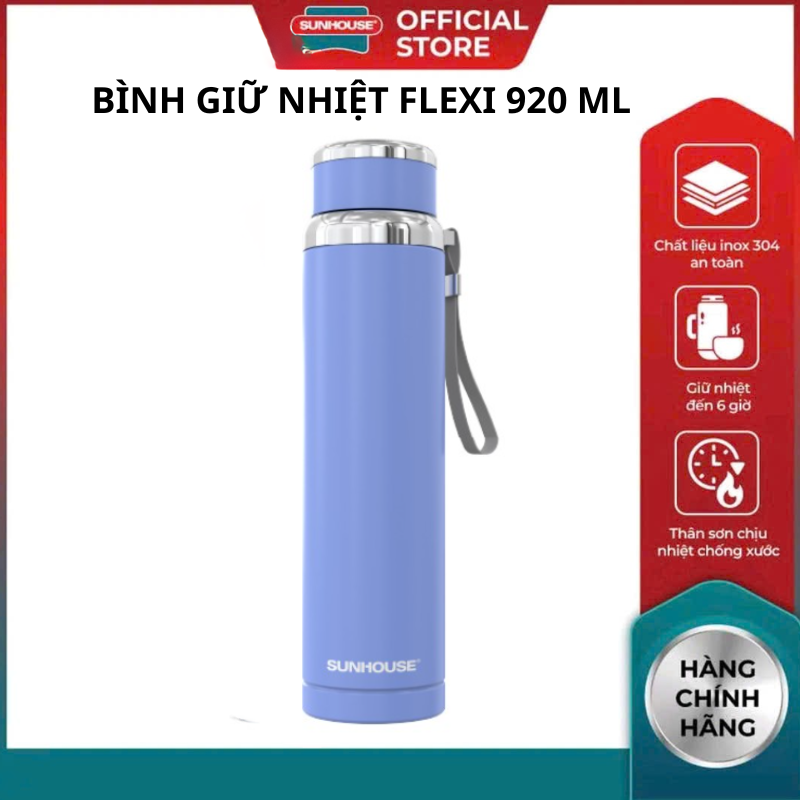 Bình giữ nhiệt Flexi Sunhouse 920 ml