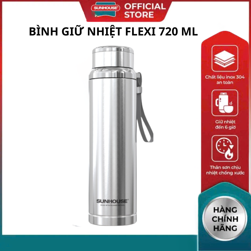 Bình giữ nhiệt Flexi Sunhouse 720 ml
