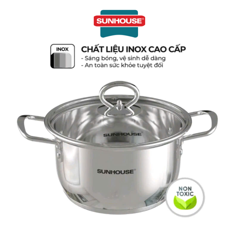 Nồi Inox 5 đáy Sunhouse SHG788