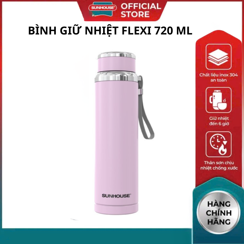 Bình giữ nhiệt Flexi Sunhouse 720 ml