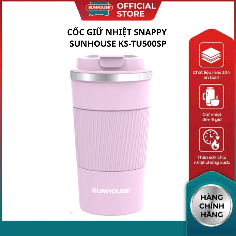 Cốc giữ nhiệt Snappy Sunhouse 500 ml