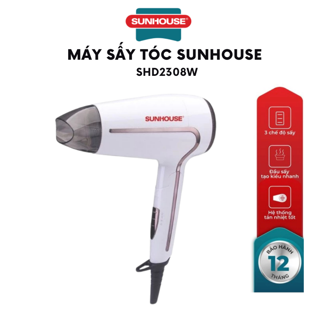 Máy sấy tóc Sunhouse SHD2308W