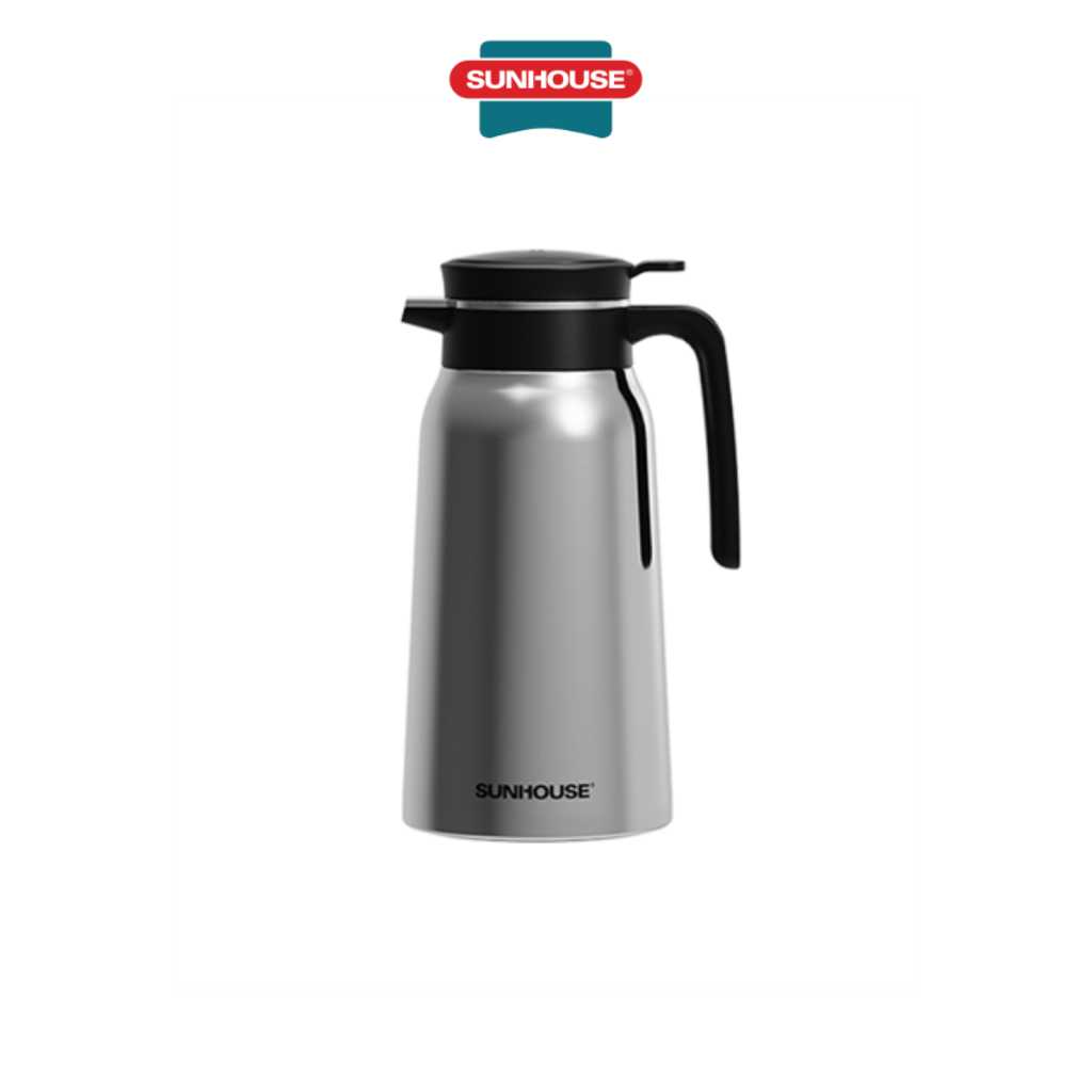 Ấm giữ nhiệt gia đình 2.0L inox 304 Sunhouse KS-TH2000FI