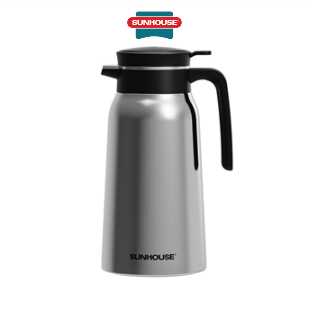 Ấm giữ nhiệt gia đình 2.0L inox 304 Sunhouse KS-TH2000FI