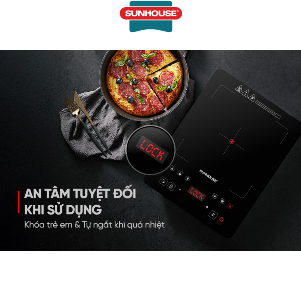 Bếp hồng ngoại cảm ứng Sunhouse SHD6006A