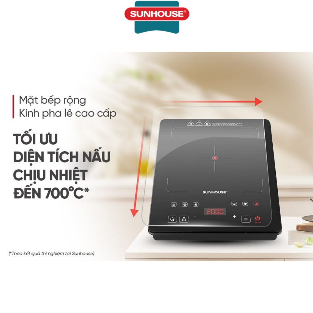 Bếp hồng ngoại cảm ứng Sunhouse SHD6006A