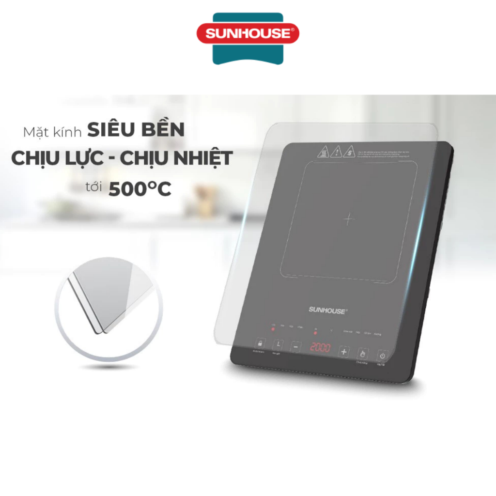Bếp từ đơn cảm ứng Sunhouse SHD6805