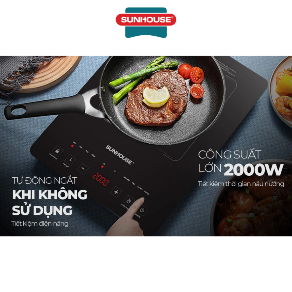 Bếp từ đơn cảm ứng Sunhouse SHD6805