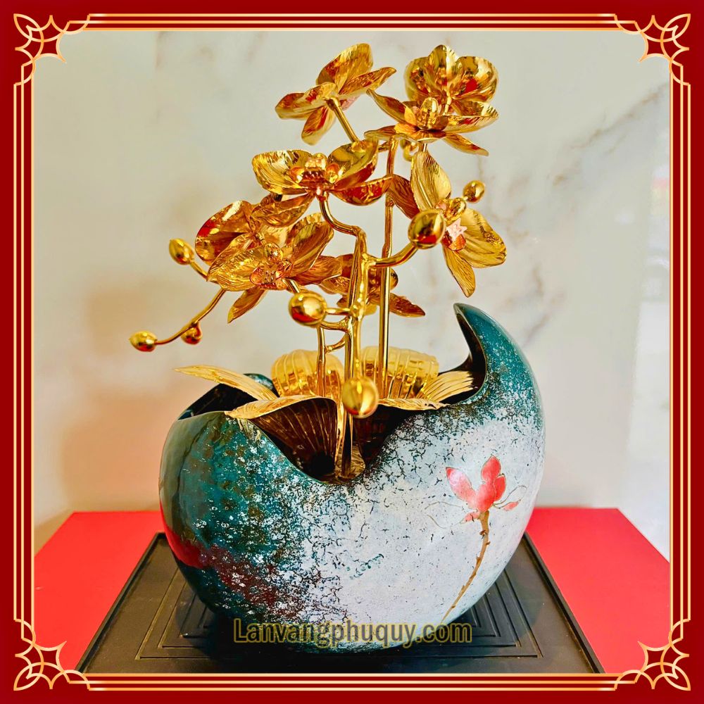 Lan vàng Phú Quý mini - LVMN07