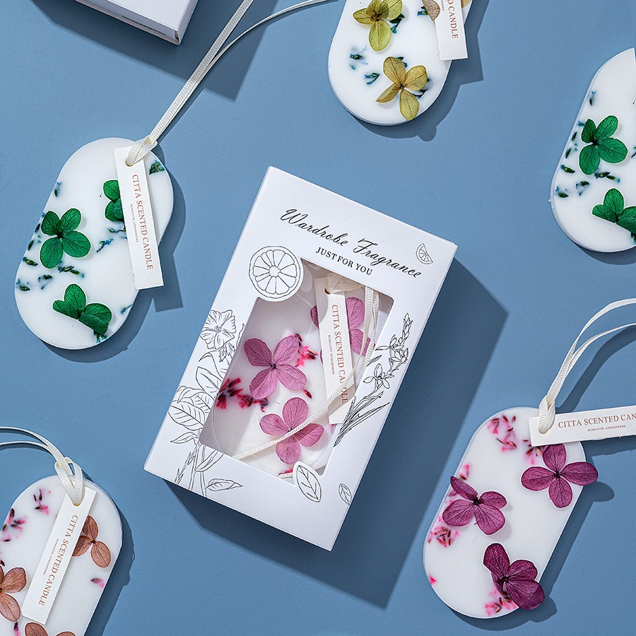 CITTA Sáp Thơm Phòng FALLEN FLOWERS Treo Tủ Quần Áo, Phòng Ngủ, Khử Mùi Ẩm Mốc