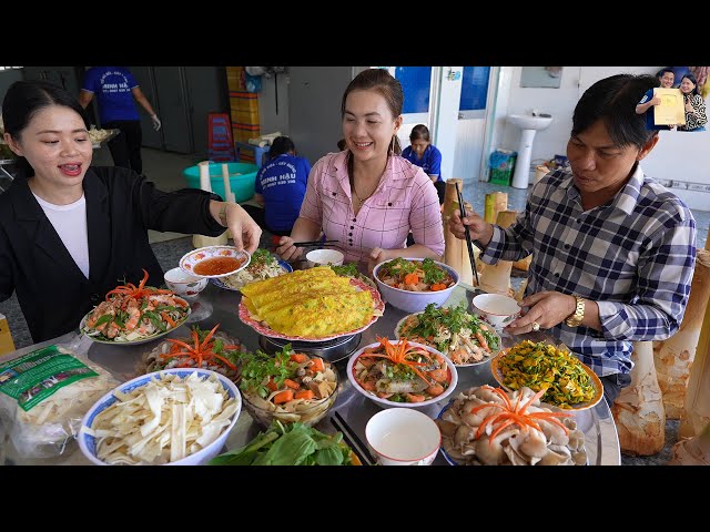 Thưởng thức Củ Hủ Dừa 9 Món