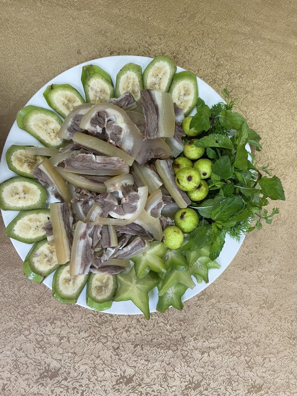 Đuôi bò hấp