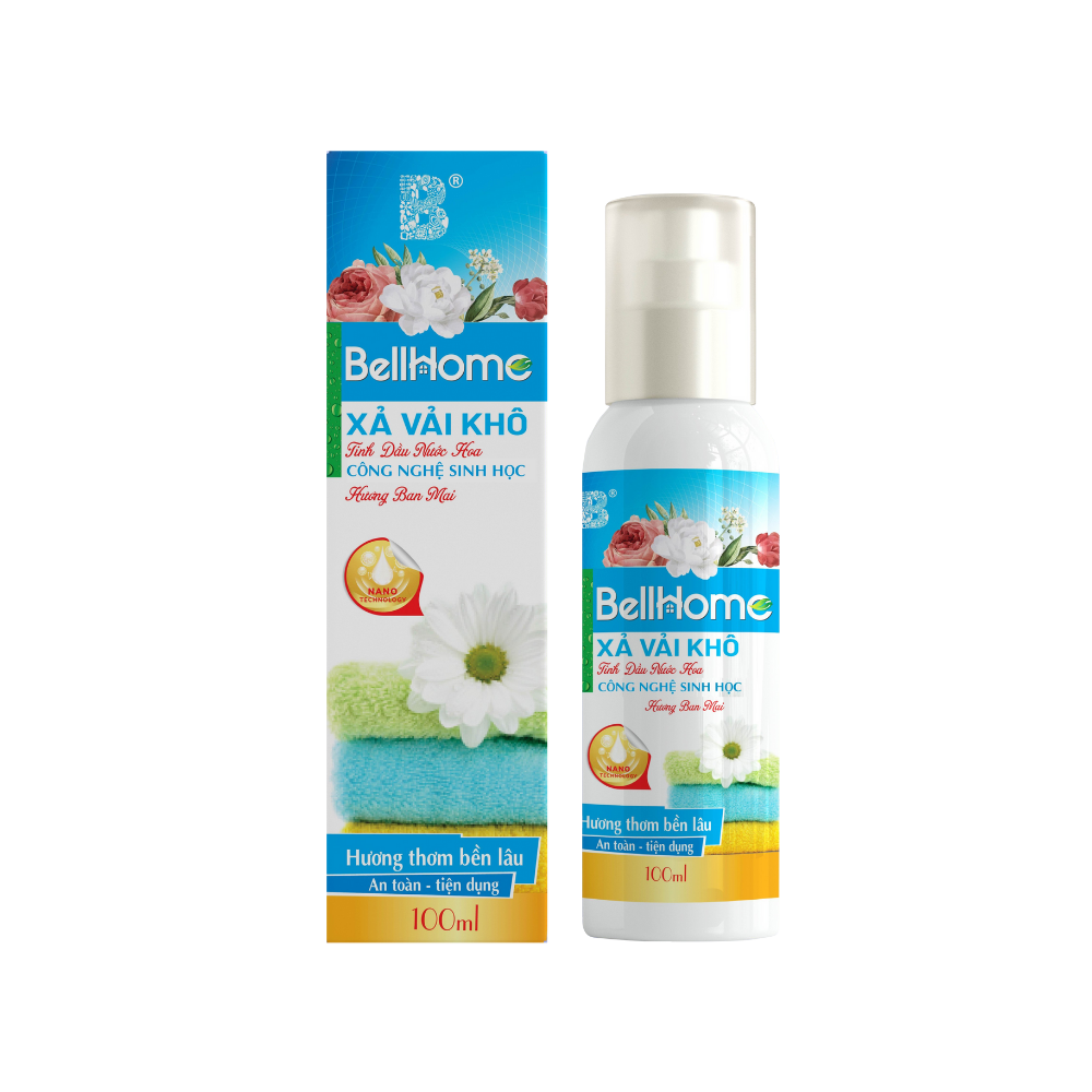Xả Vải Khô Công Nghệ Sinh Học Bell Home Hương Ban Mai 100ml