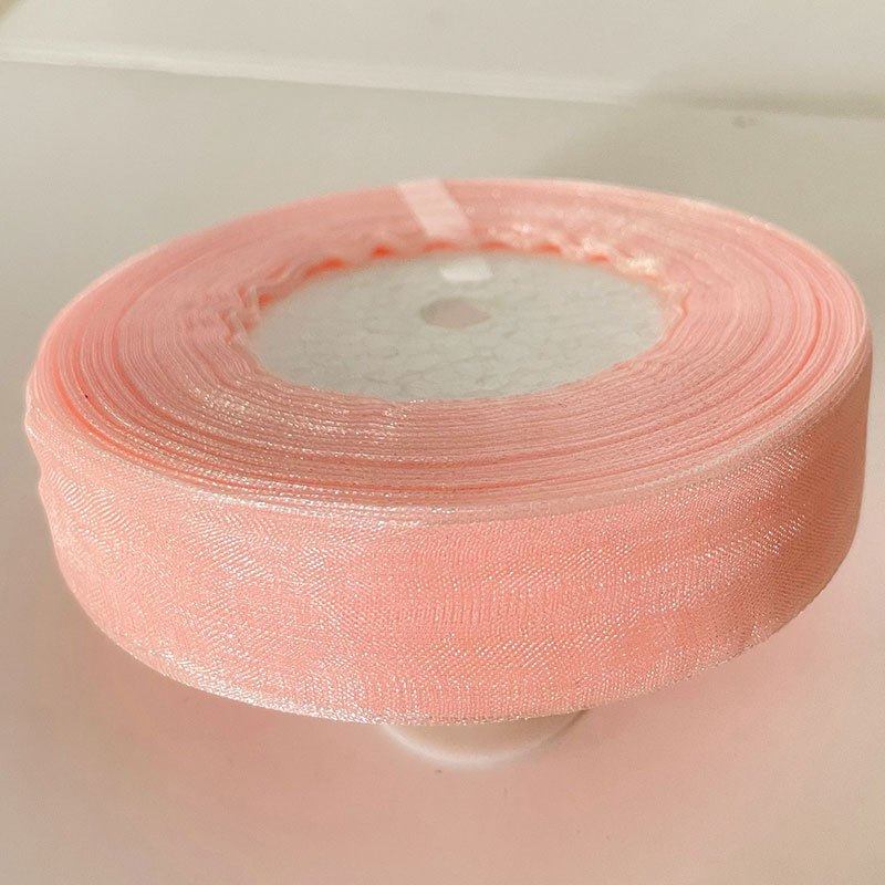 Nguyên cuộn 45m ruy băng lụa xước bản rộng 2cm