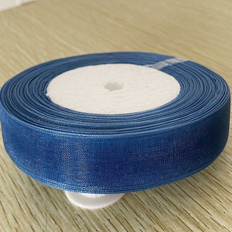 Nguyên cuộn 45m ruy băng lụa xước bản rộng 2cm