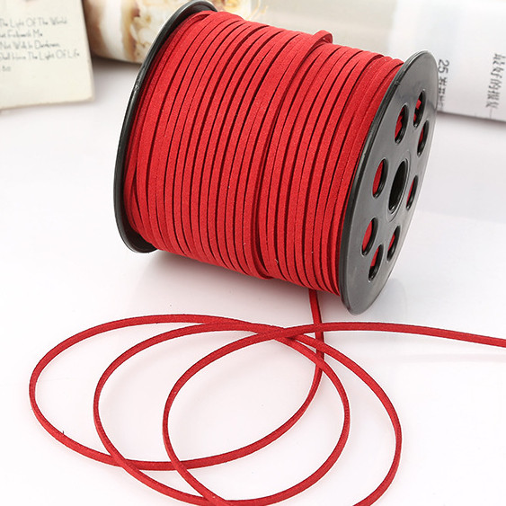 [1 mét] Dây da lộn, ruy băng da lộn gói hoa, gói quà, làm vòng DIY