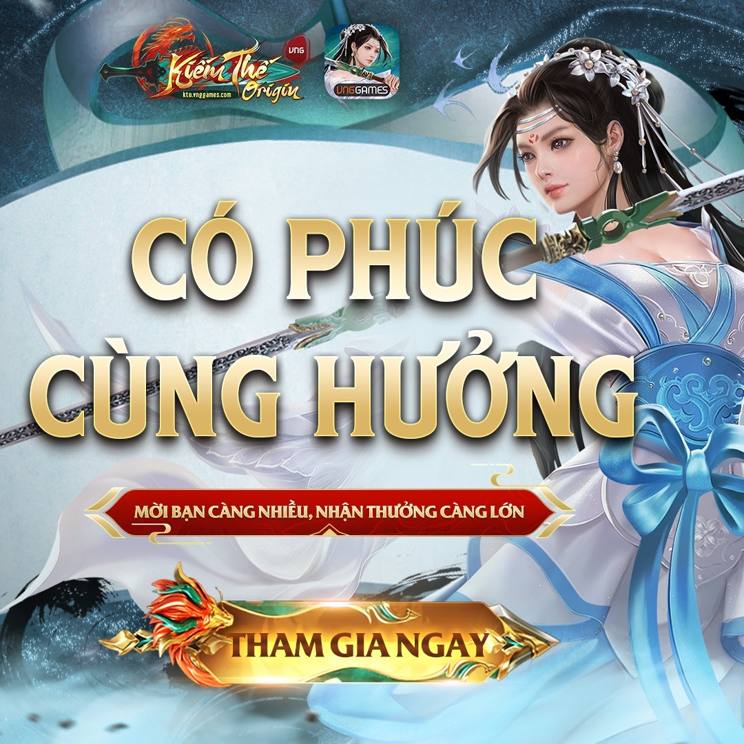 Tặng độc giả Giftcode Kiếm Thế Origin vô cùng hấp dẫn, số lượng có hạn