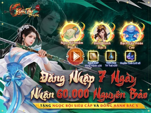 KIẾM THẾ ORIGIN VNG : UP HOÀN TRẢ + KIẾM TÔN