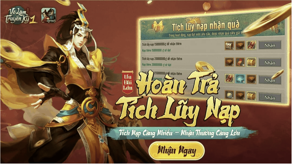 VLTK1M: UP HOÀN TRẢ, UP GIANG HỒ
