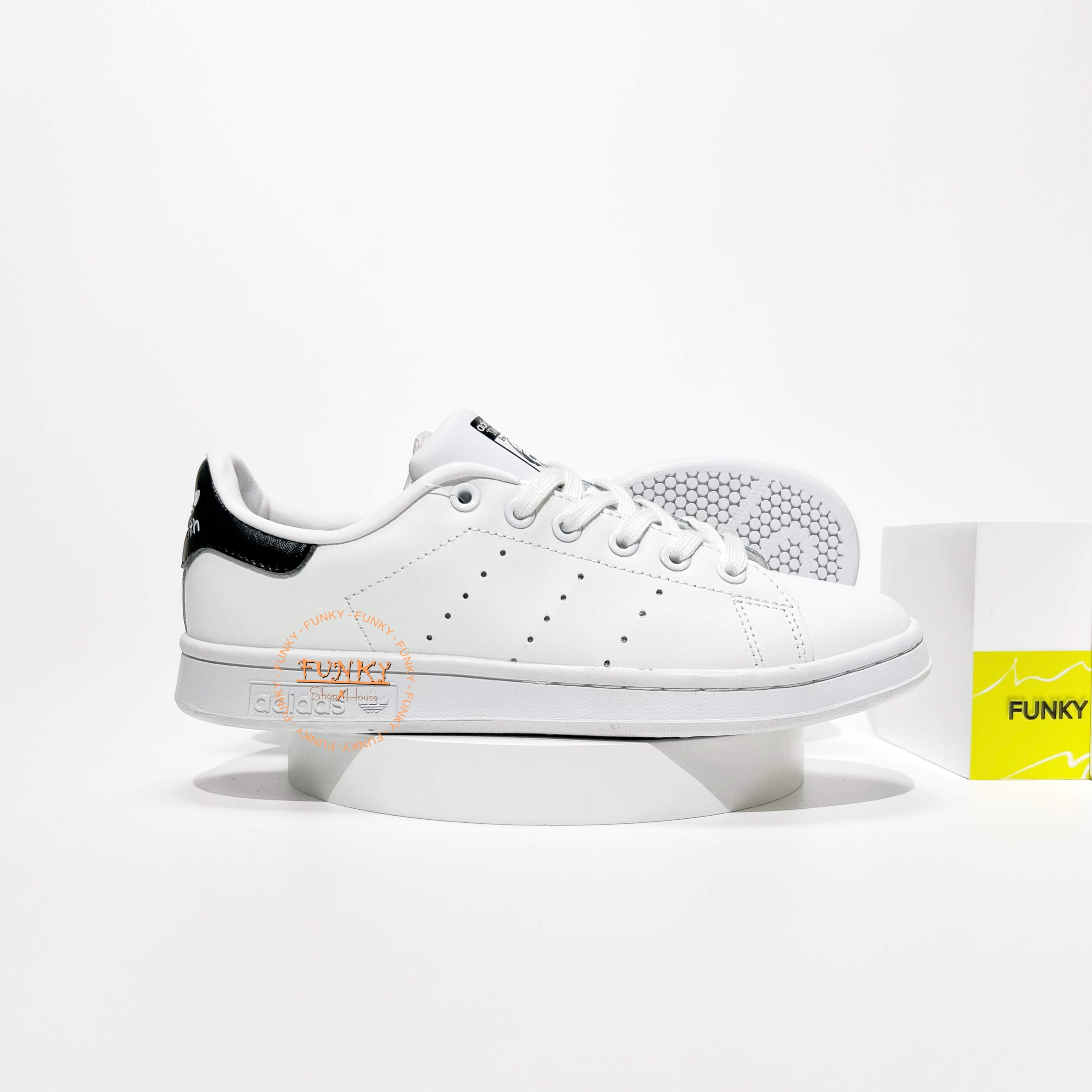 Giày Das Stan Smith Gót Đen Cao Cấp