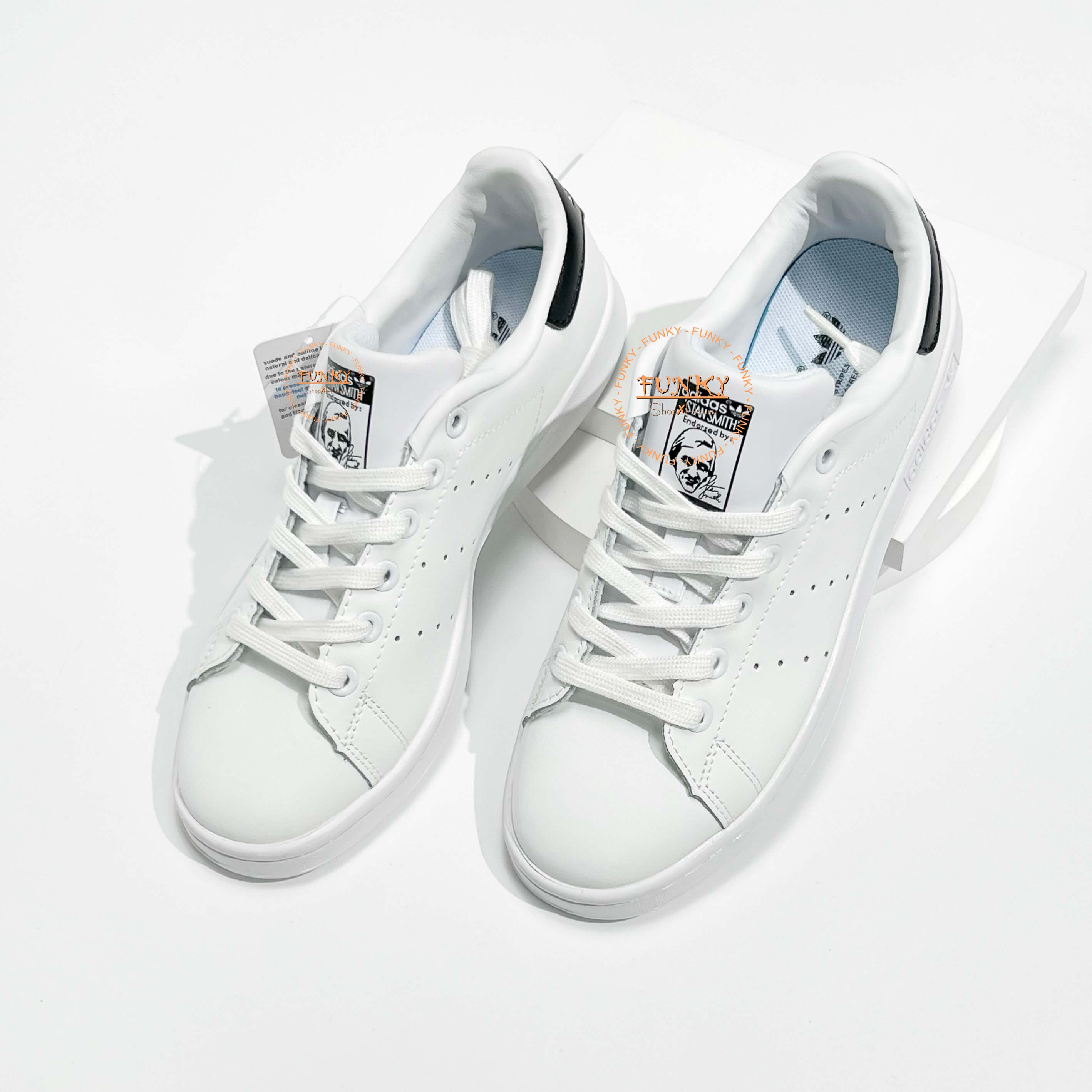 Giày Das Stan Smith Gót Đen Cao Cấp