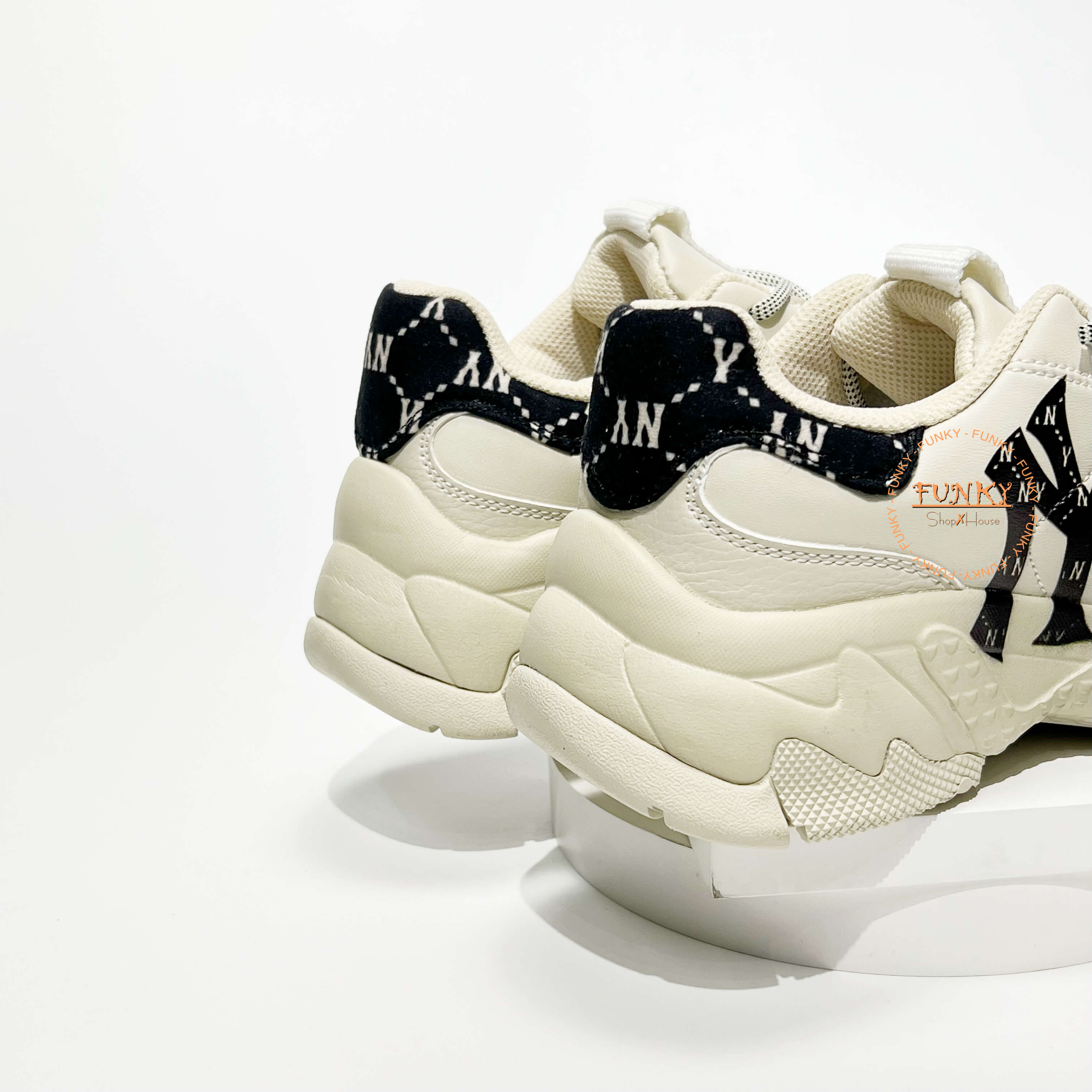 Giày M L B Bigball Chunky NY Mono Đen Cao Cấp