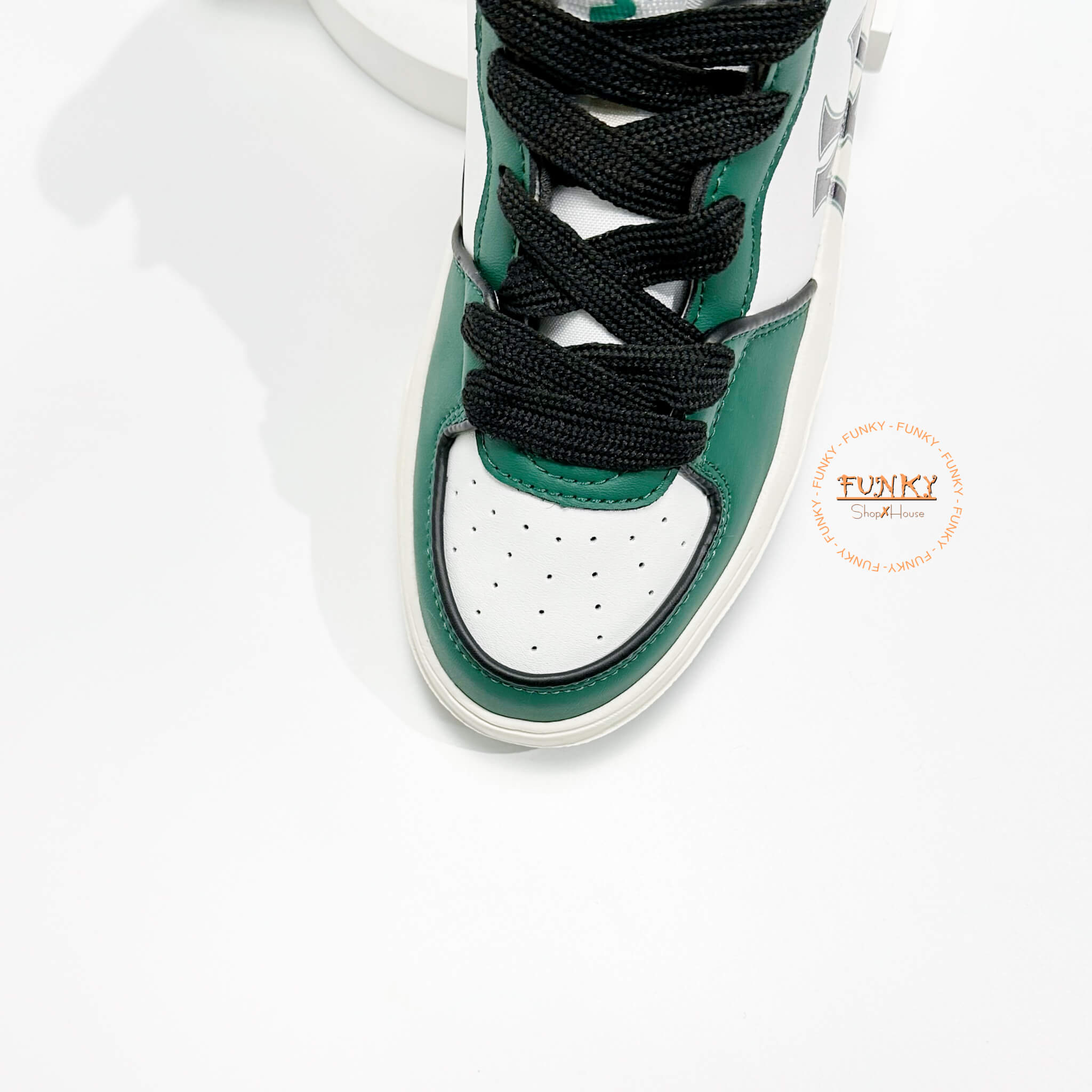Giày M L B Chunky Liner High Green Cao Cấp
