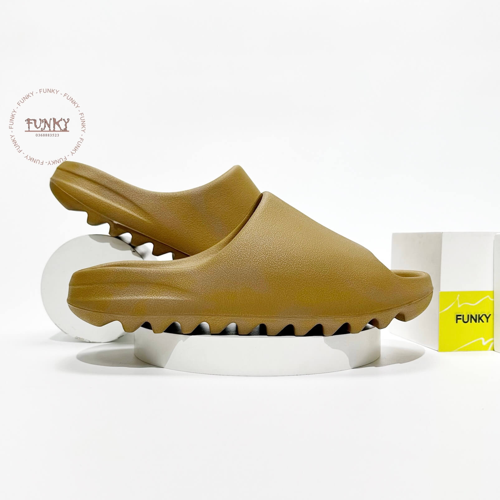 Dép Yeezy Slide ‘Ochre’ Cao Cấp Vân Nhám