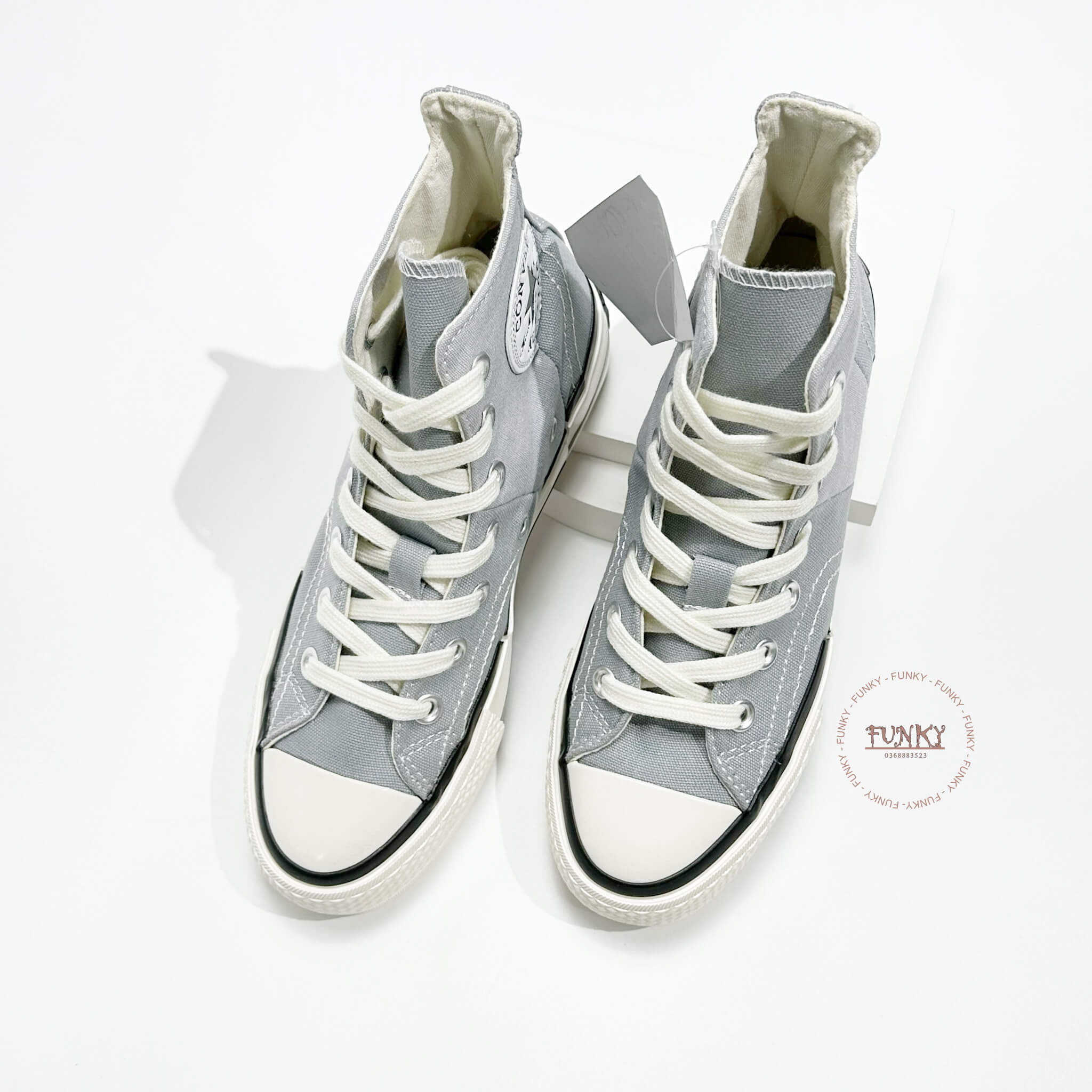 Giày Converse Chuck Taylor 70 Plus Cổ Cao Xanh Cao Cấp