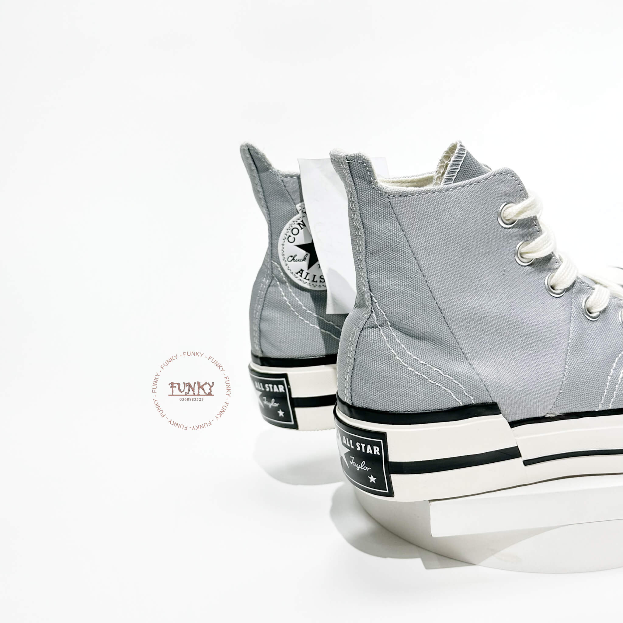 Giày Converse Chuck Taylor 70 Plus Cổ Cao Xanh Cao Cấp