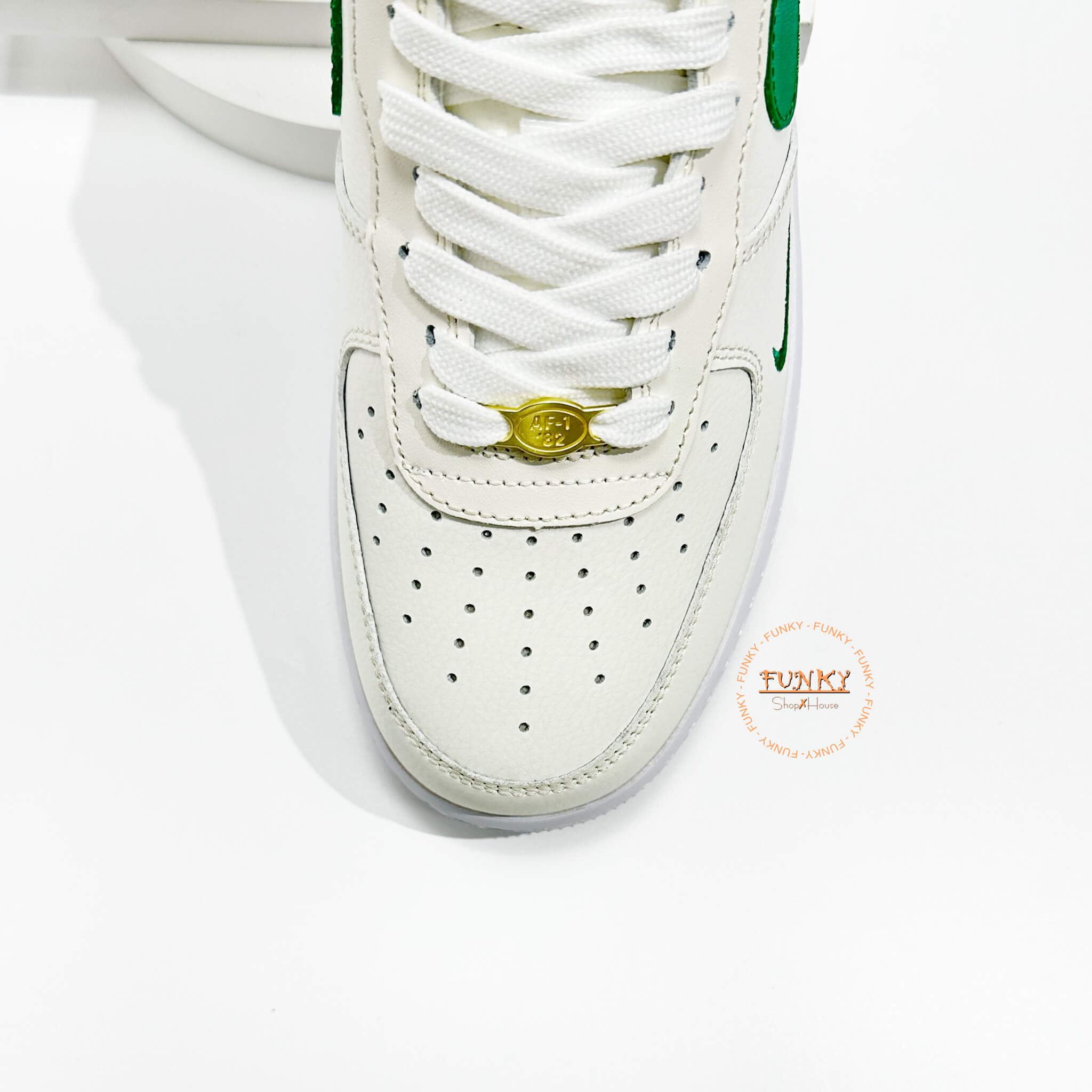 Giày N I K E Air Force 1 Low ’07 SE 40th Anniversary Edition Sail Malachite Cao Cấp